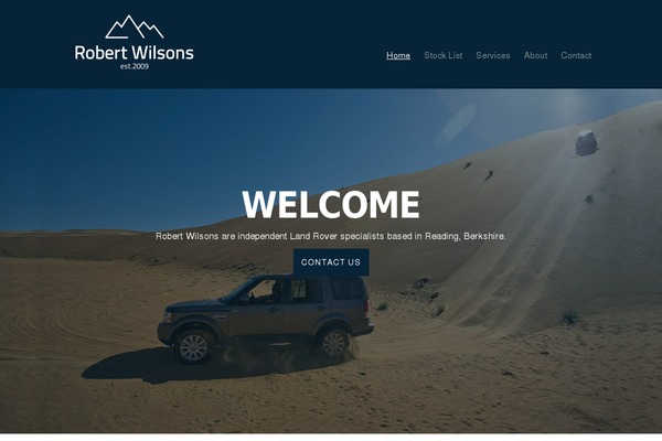 Basis theme site design template sample