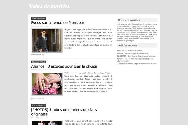 robes-de-mariees.net site used Codium