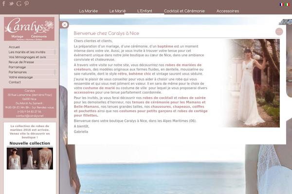 Analytical theme site design template sample