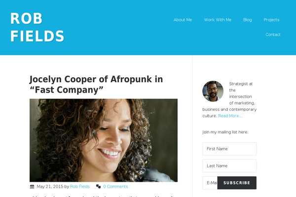 robfields.com site used Squaretype