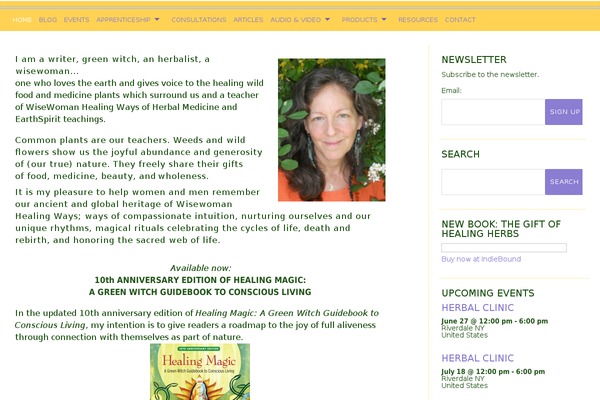 Hemingway theme site design template sample