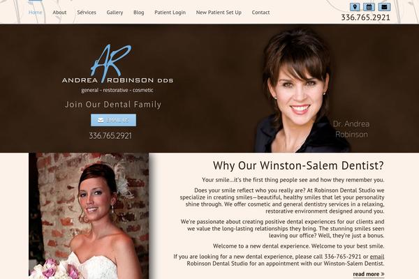 A theme site design template sample