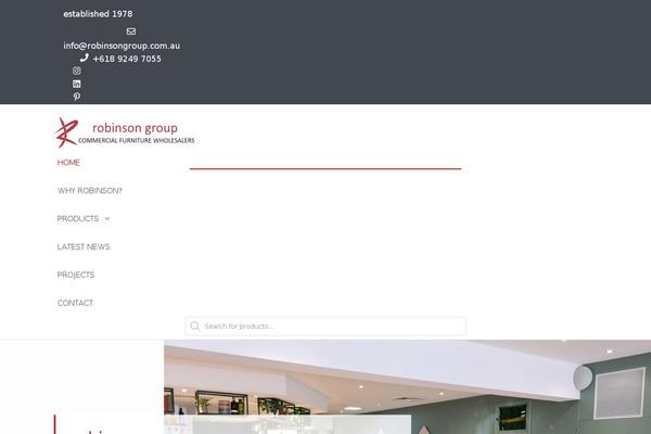 Generatepress_child theme site design template sample