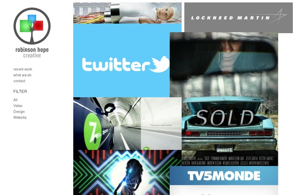 Crush theme site design template sample