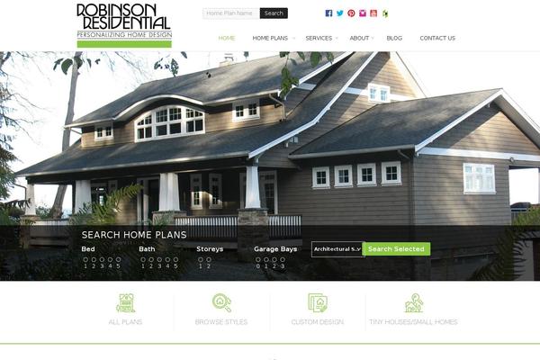 robinson theme websites examples