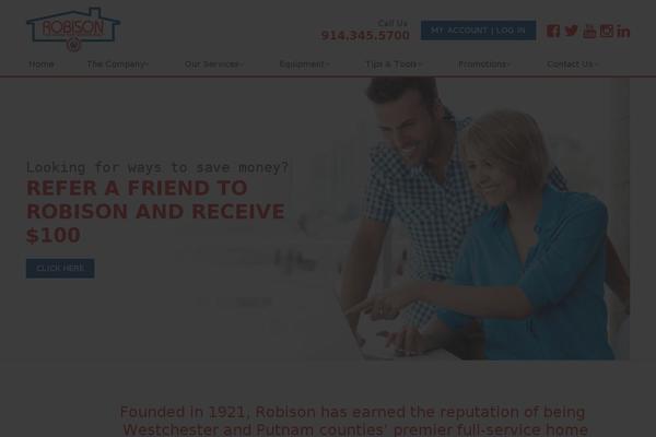 robisonoil.com site used Robison