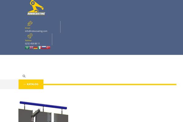 Indutri theme site design template sample
