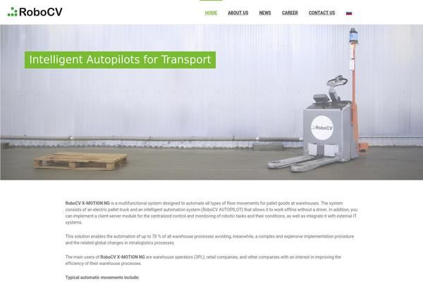 robocv.com site used Zelos