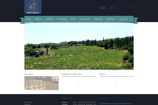 Gusteau theme site design template sample