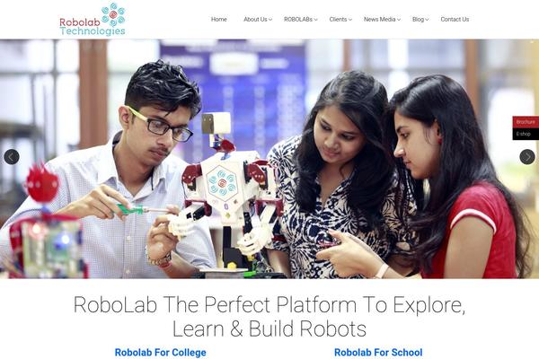 Satellite theme site design template sample