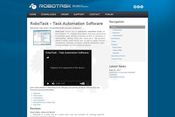 robotask.com site used Commodore