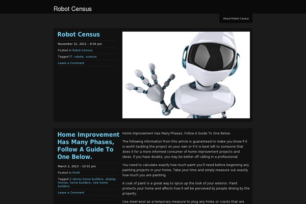 ChaosTheory theme site design template sample