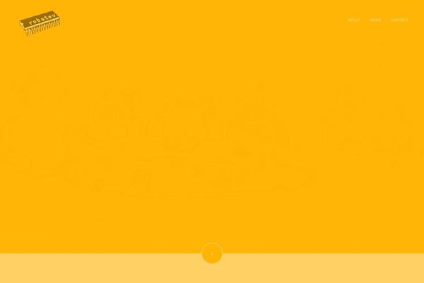 Incubator theme site design template sample