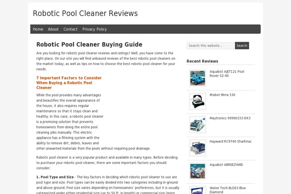 Prose theme site design template sample
