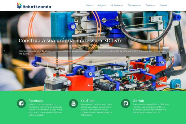 Flat Theme theme site design template sample