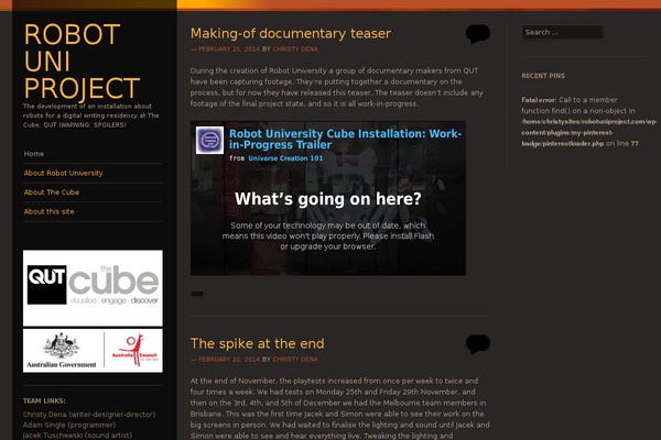 Sunspot theme site design template sample