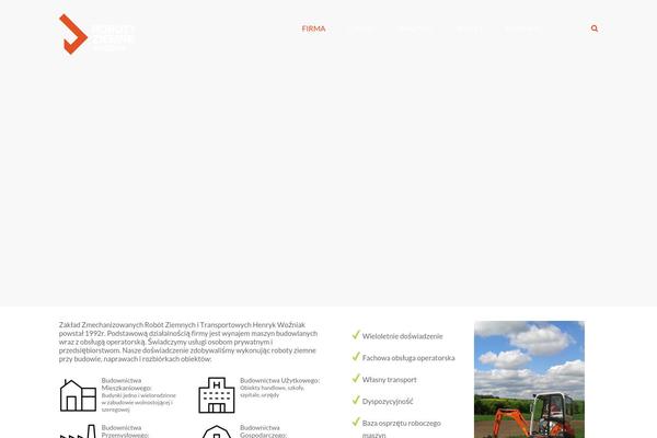 Gtbuilder theme site design template sample