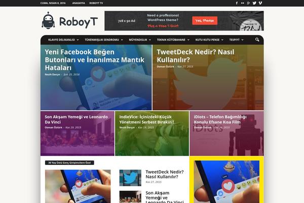 NewsMag theme site design template sample