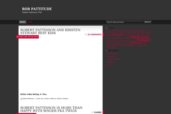 Default theme site design template sample