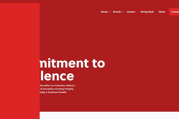 Site using Simple Responsive Slider plugin