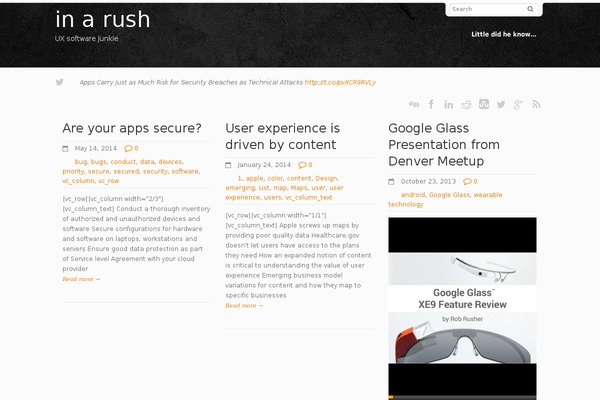 Site using Deans_code_highlighter plugin