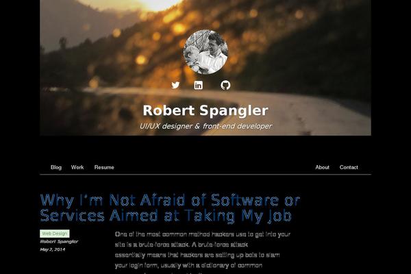 robspangler.com site used Rs