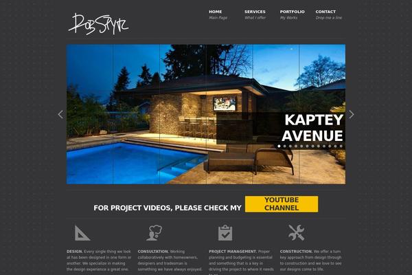 Rockwell theme site design template sample