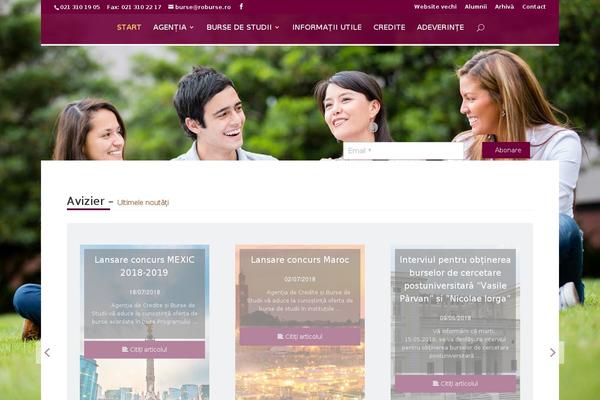 Divi Child theme site design template sample