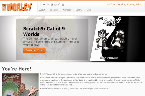 Customizr theme site design template sample