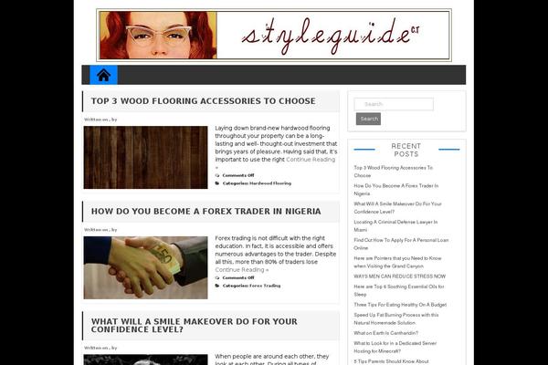 Madar Lite theme site design template sample