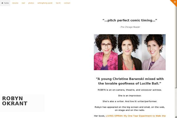 robynokrant.com site used Cruzy