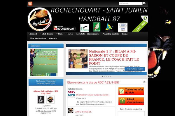 Graphene theme site design template sample