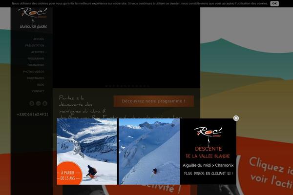 roc-emotion.com site used Myriad