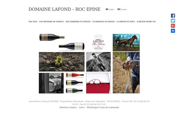 AutoFocus theme site design template sample