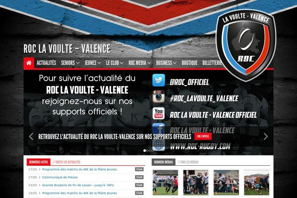 roc-rugby.com site used Roc