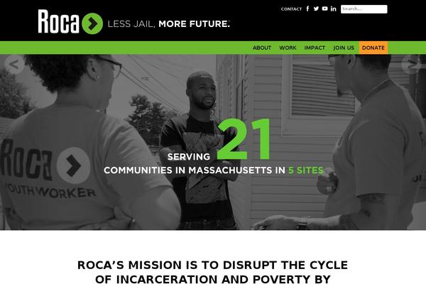 rocainc.org site used Roca