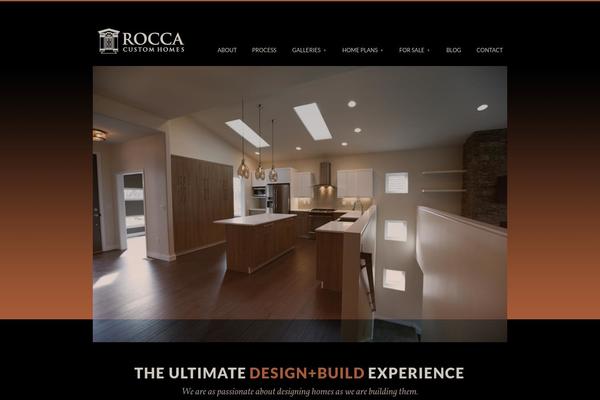 Terra theme site design template sample