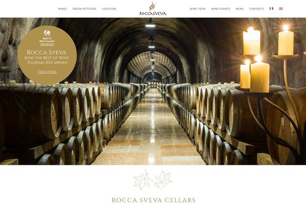 Vino theme site design template sample