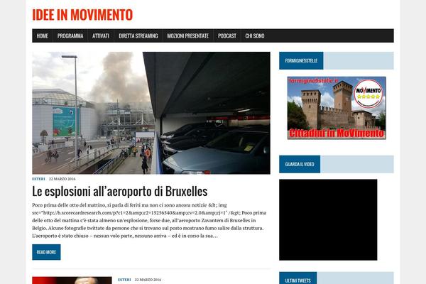 Site using continuous rss scrolling plugin