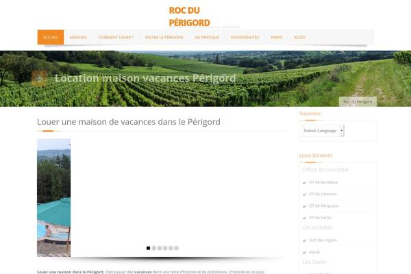Exception theme site design template sample
