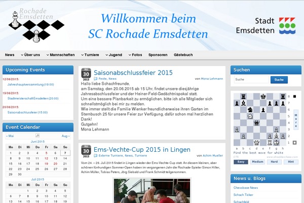 Site using Event Calendar 3 for PHP 5.3 plugin