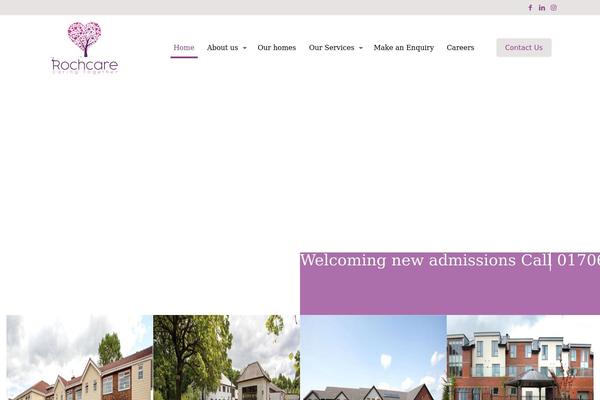 rochcare.com site used Cleartwo-child