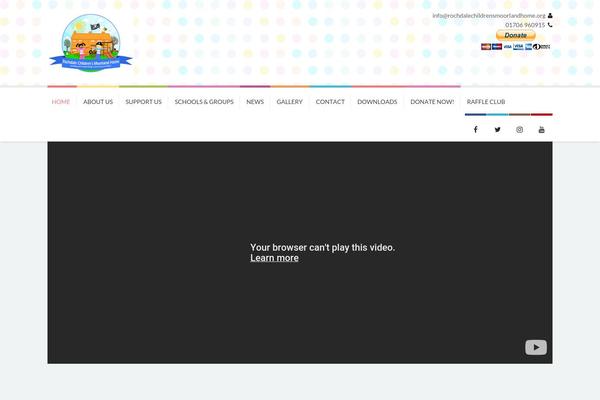 Kidslife theme site design template sample