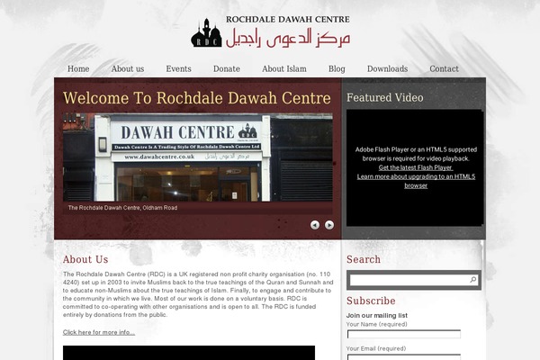 Grace theme site design template sample