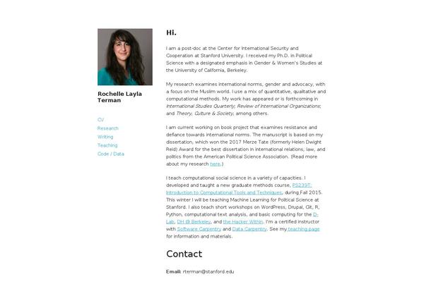 Publish theme site design template sample