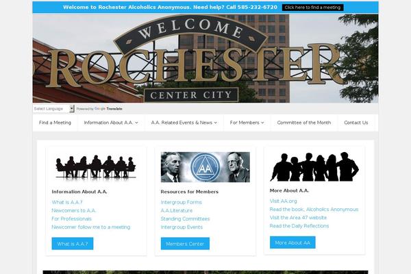 Site using Thinkup-panels plugin