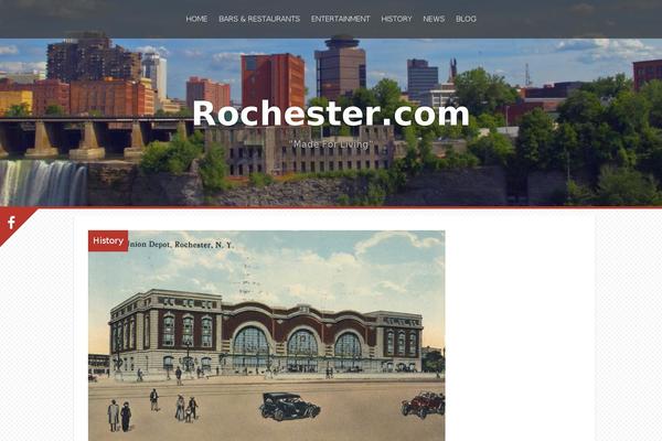 Alizee theme site design template sample