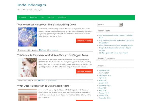 Optimize theme site design template sample