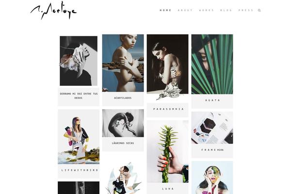 Kalium theme site design template sample