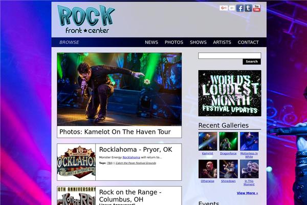 Photography theme site design template sample